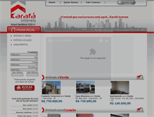 Tablet Screenshot of karafaimoveis.com.br